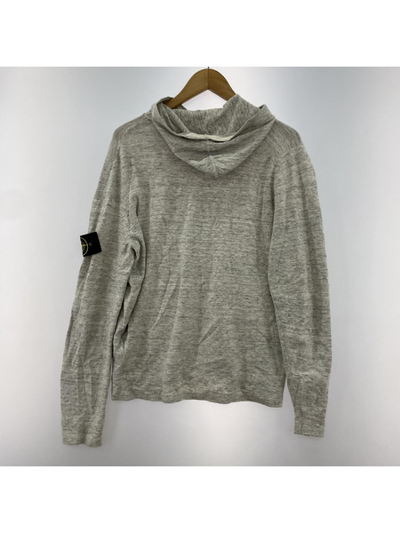 STONE ISLAND リネン パーカー Ｍ[値下]
