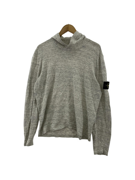 STONE ISLAND リネン パーカー Ｍ[値下]