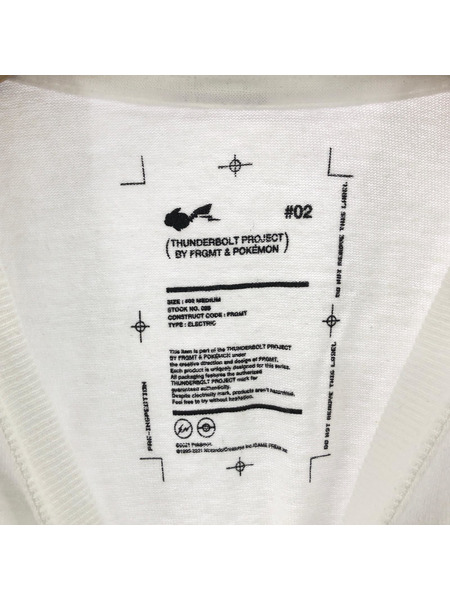 fragment design×Pokemon 21SS THUNDERBOLT PROJECT Tee