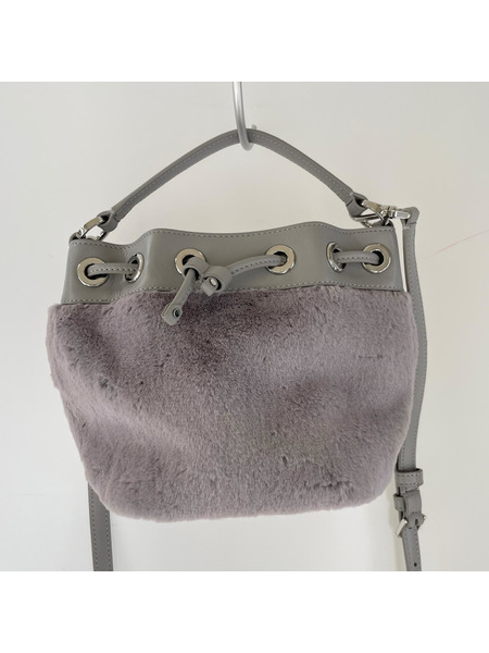 kate spade new york ショルダーバッグ フェイクファーバック