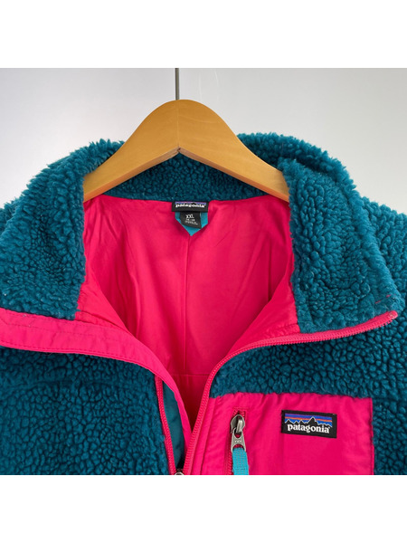 patagonia キッズ衣料 フリースジャケット (XXL) 青
