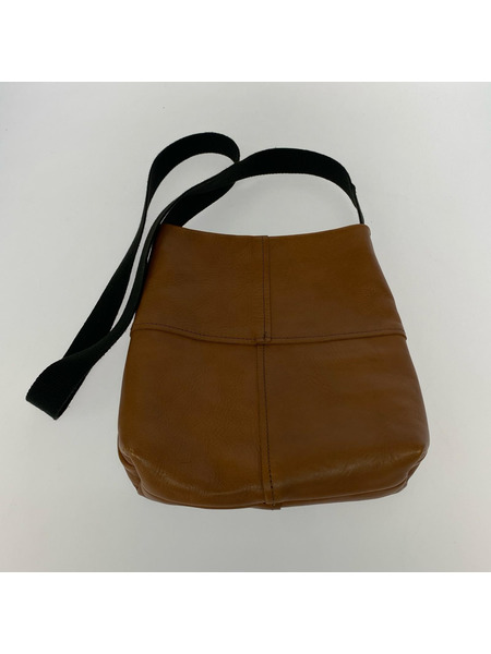 SUNSEA ソノ他バッグ レザーショルダーバッグ キャメル