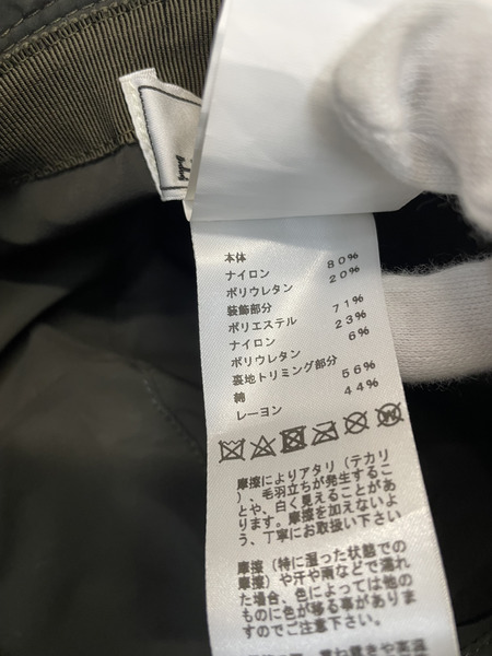 HERMES フレッドライン H刺繍 ナイロンバケットハット 58