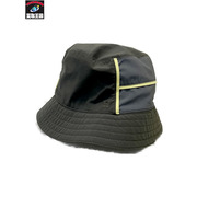 HERMES フレッドライン H刺繍 ナイロンバケットハット 58