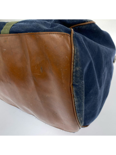 L.L.Bean ソノ他バッグ 80s レザーハンドルボストンバッグ インディゴ