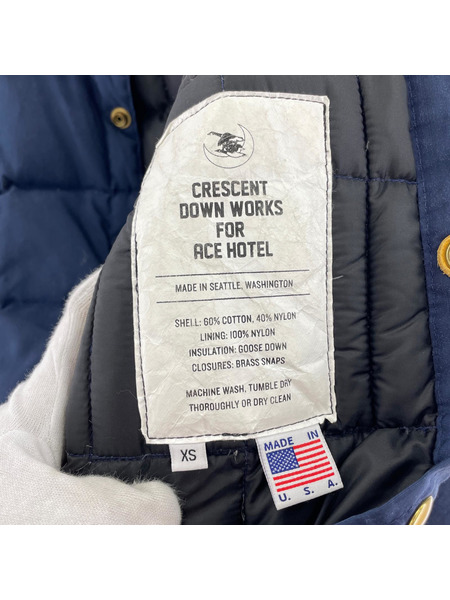 Crescent Down Works ダウンジャケット XS Crescent Down Works CRESCENT DOWN WORKS DOWN JACKET