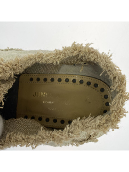 JUNYA WATANABE COMME des GARCONS Painted Canvas Shoes (M)[値下]