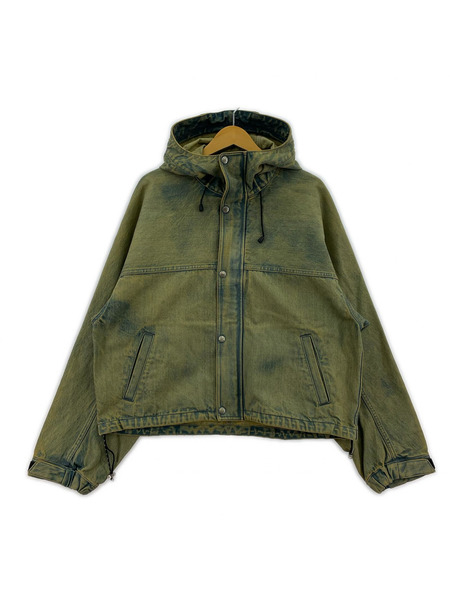 TTT_MSW ジャケット 24SS/HOODED DENIM JACKET/サンプル