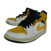 NIKE スニーカー Air Jordan 1 Mid University Gold 28cm[値下]