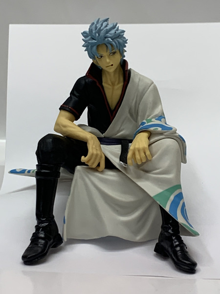 銀魂 BREAK TIME FIGURE おれがＶ字であいつが天パで 坂田銀時 本体のみ 欠品あり ぎんたま ブレイクタイム フィギュア 万事屋 銀さん[値下]