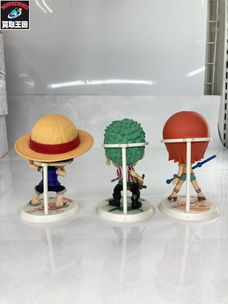 ミニフィギュア ワンピース きゅんキャラ シャボンディ諸島編 麦わらの一味 セット