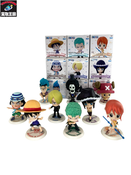 ミニフィギュア ワンピース きゅんキャラ シャボンディ諸島編 麦わらの一味 セット