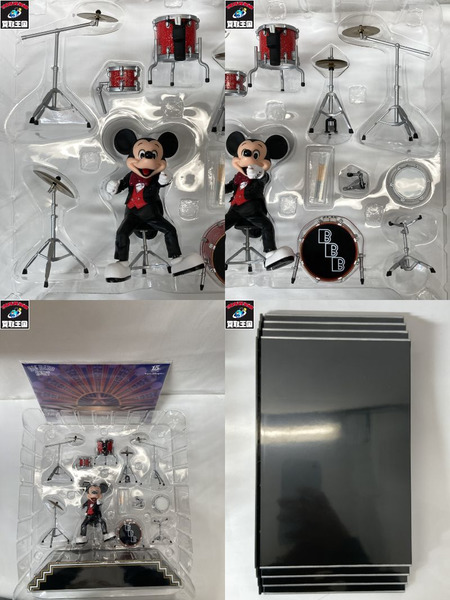ディズニー ビッグバンドビート　15周年 フィギュア　ドラム　ミッキー