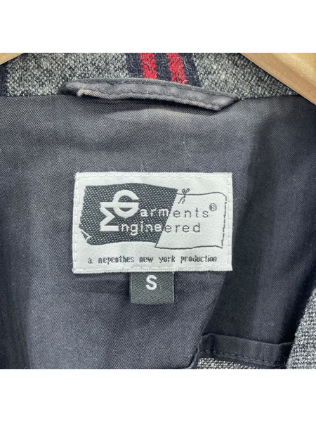 Engineered Garments ジャケット wool stripe jacket S