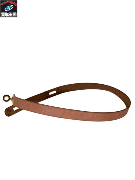 アクセサリー HERMES/ケリーブレス50/キャメル