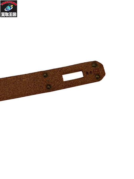 アクセサリー HERMES/ケリーブレス50/キャメル