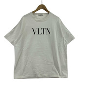 VALENTINO 半袖Tシャツ・カットソー ロゴ ホワイト