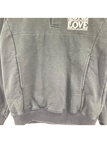 HYSTERIC GLAMOUR スウェット・トレーナー ONELOVE 黒