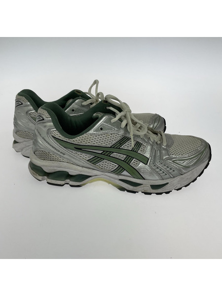 ASICS GEL-KAYANO 14 スニーカー 27.0 グリーン系 1201A019 1201A019