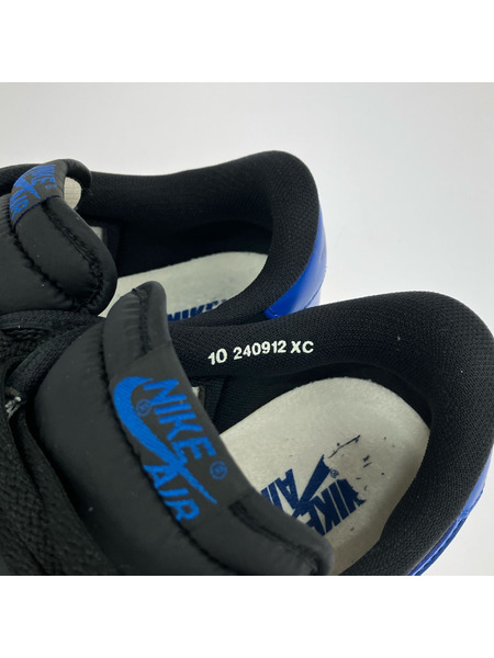 NIKE スニーカー AIR JORDAN 1 LOW 85 28.0cm 黒 青