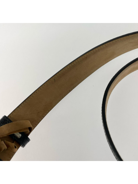 小物 GUCCI インターロッキング レザーベルト