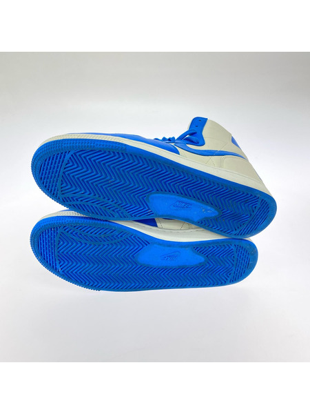 NIKE スニーカー Terminator High 白青 30.0 FJ4199-001