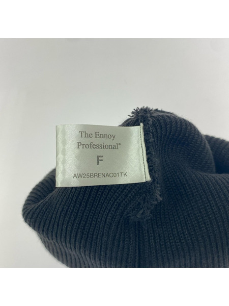 The Ennoy Professional 25AW Knit Cap ニットキャップ F 黒