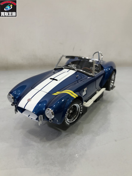 京商 1/18 シェルビー コブラ 427 S/C ブルー イエローライン