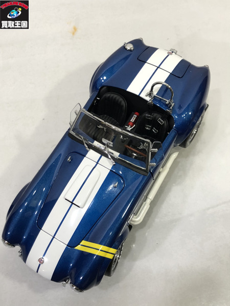 京商 1/18 シェルビー コブラ 427 S/C ブルー イエローライン