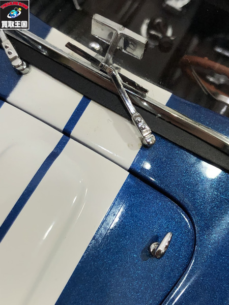 京商 1/18 シェルビー コブラ 427 S/C ブルー イエローライン