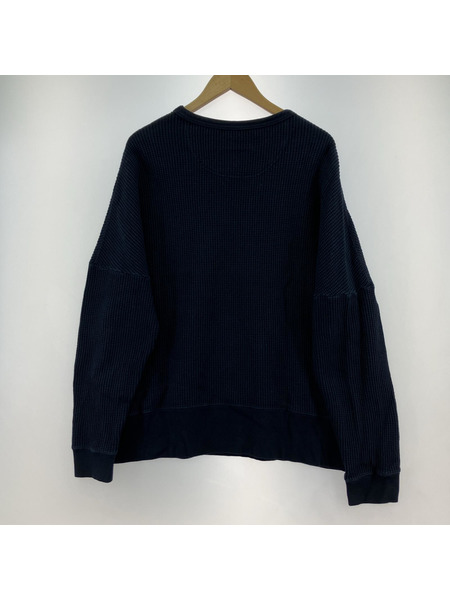 WHITE MOUNTAINEERING 長袖Tシャツ・カットソー サーマルLSTee 3 ネイビー