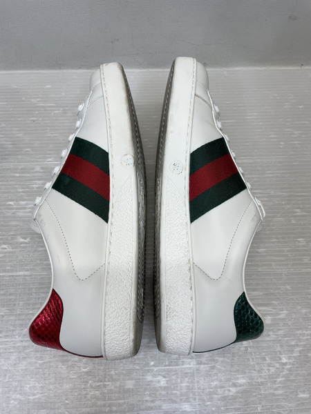GUCCI ACE エンブロイダリービー ローカットスニーカー 6 1/2 429446