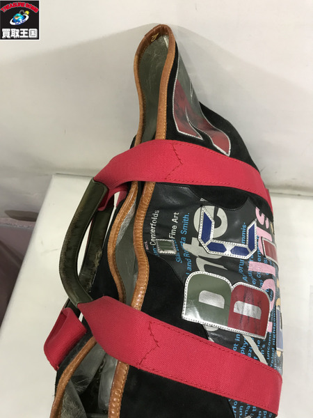 Balenciaga Black Suede Alphabet Tote