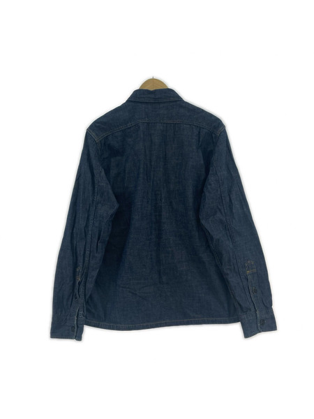 FREEWHEELERS civilian equipment デニムシャツ 15 インディゴ