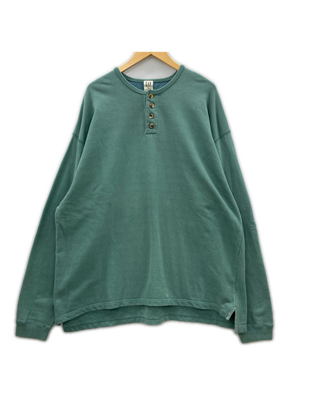 GAP 長袖Tシャツ・カットソー オールド 緑 XL