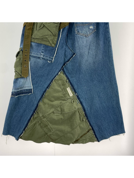 ロングスカート リメイク