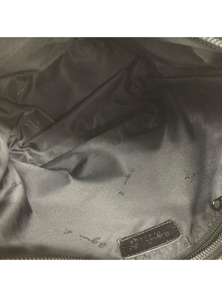 agnes b. ショルダーバッグ レザーバッグ