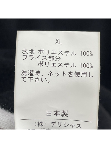 ソノ他 stripes for creative フリースジャケット  BLK  XL