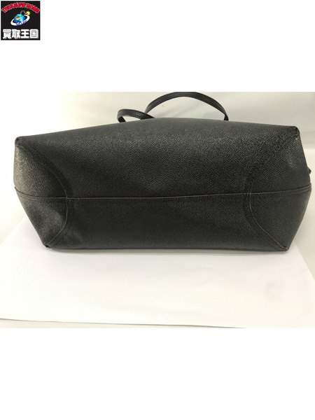 COACH トートバッグ リバーシブル シグネチャー 黒茶 F36658