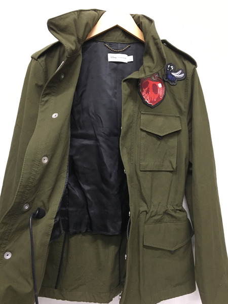COACH Disney ワッペン ミリタリージャケット size46[値下]