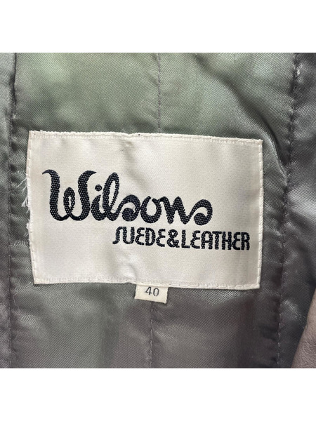 wilsons leather ラムレザージャケット