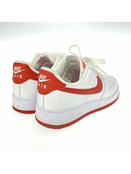 NIKE スニーカー AIR FORCE 1 '07 WHITE ORANGE