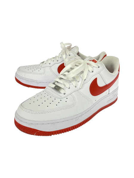 NIKE スニーカー AIR FORCE 1 '07 WHITE ORANGE