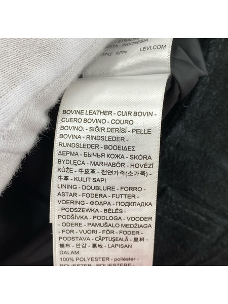 Levi's ジャケット スェード sizeL ブラック[値下]