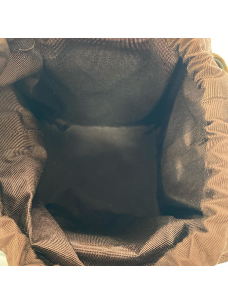 BURBERRY ハンドバッグ バーバリー ブラウン スクエア ハンドバッグ レザー