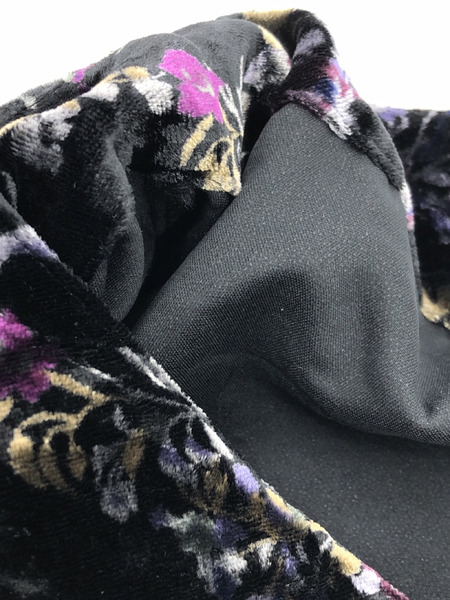 Supreme 19AW Floral Velour Baseball Jersey ベースボール Supreme 19AW Floral Velour Baseball Jersey ベースボール