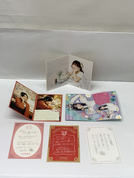 水瀬いのり いのりまちだより ブロマイド カード まとめセット 本体のみ 水瀬いのりさんオフィシャルファンクラブ 会報誌