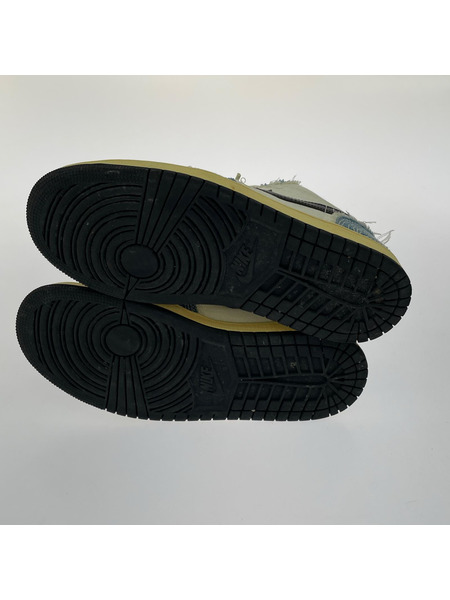 スニーカー AIR JORDAN 1 LOW SE SASHIKO DENIM FN7670-493 (26.0)