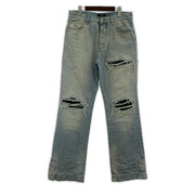 AMIRI 26SS MX1 STRAIGHT FLARE JEAN 33 サックス
