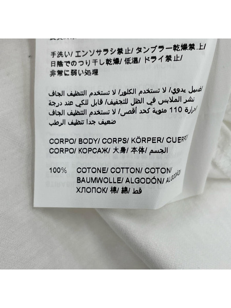 TATRAS 25ss MIBEILO 首ロゴ モックネックカットソー 01 ホワイト MTAT25S8275-M